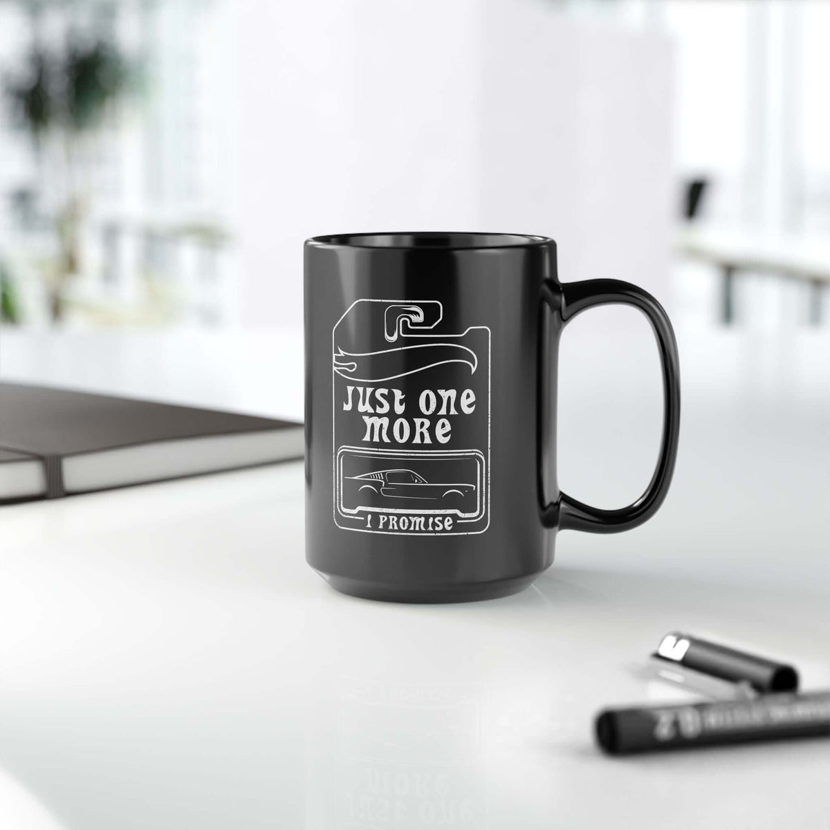 Just One More Car Coffee Mug coffee cup - gearhead gift idea