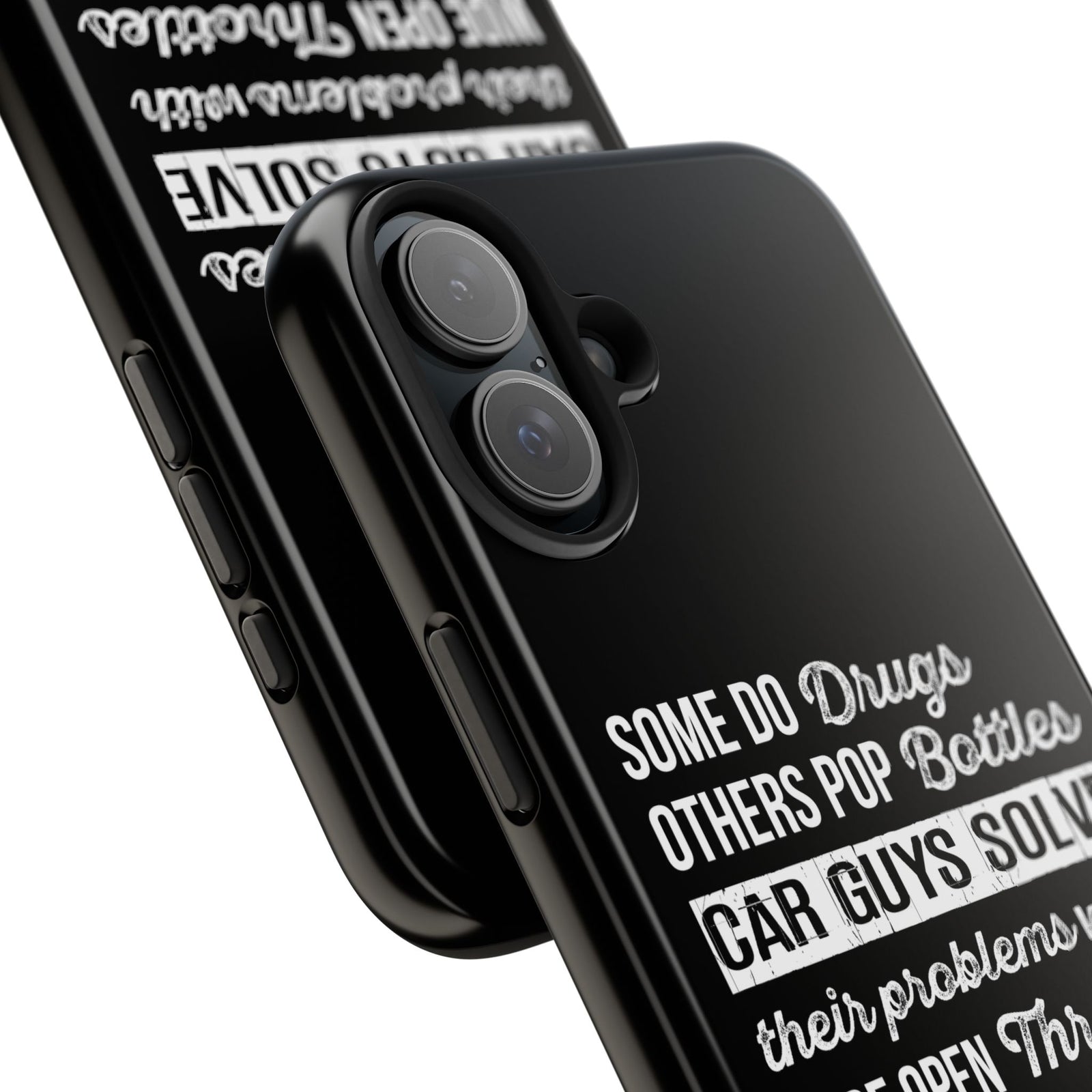 Car Guys Problems Funny Tough Car Phone Case | Car Enthusiast Gift
