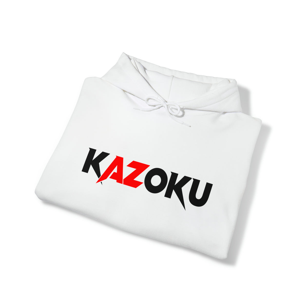 KAZOKU Hoodie Red - Design 2