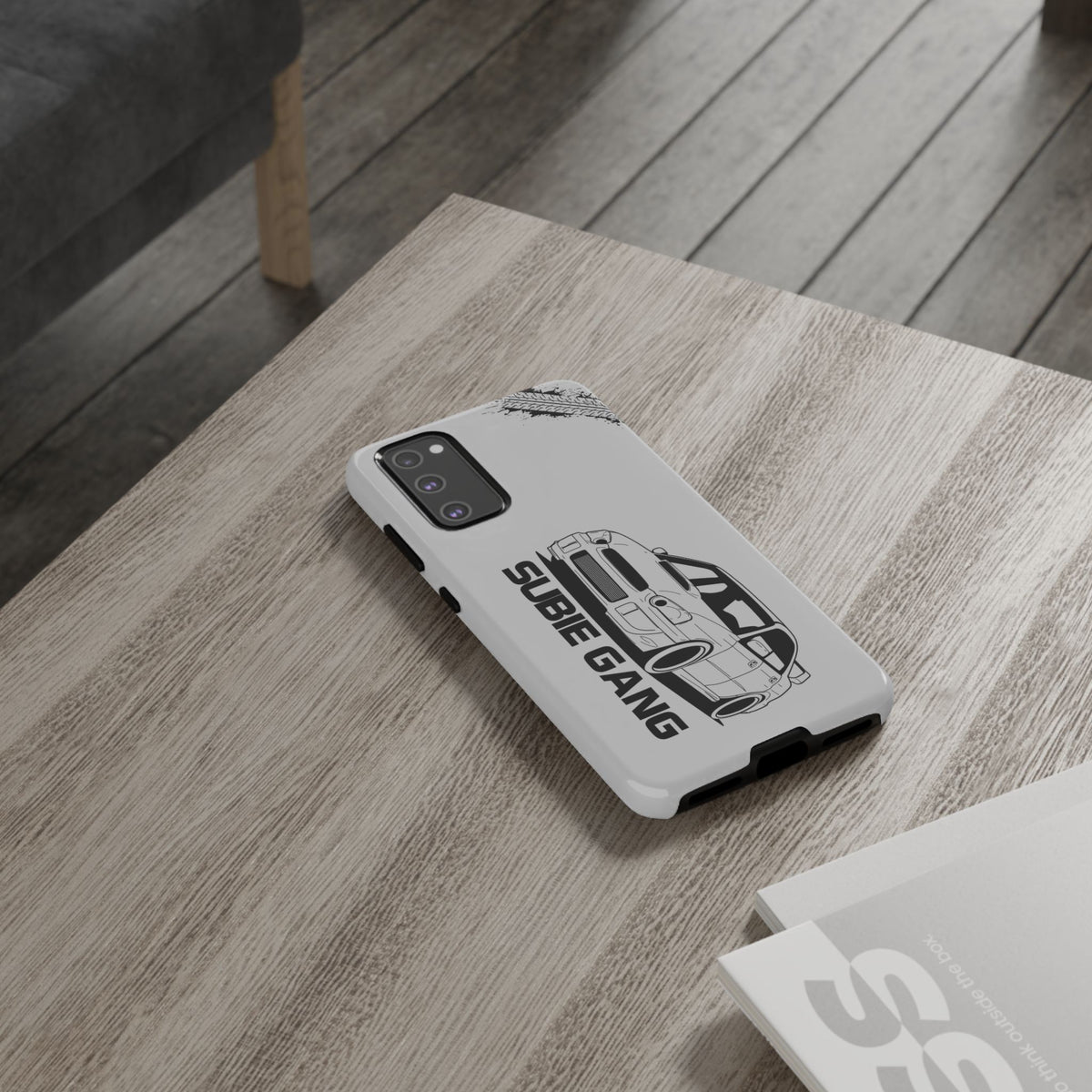 JDM Gang Tough Phone Case - Samsung Galaxy S20 FE, glossy, lifestyle photo