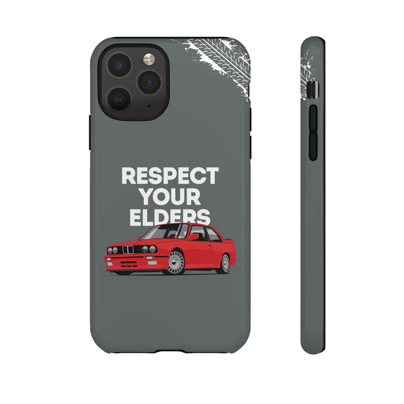 E30 M3 Respect Your Elders Tough Phone Case | Classic Car Guy Gift