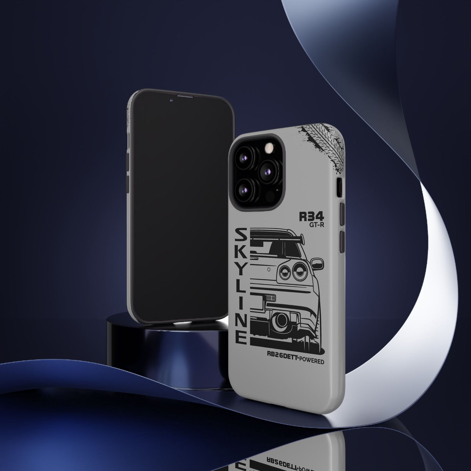 R34 Skyline GTR BNR34 Godzilla Tough Phone Case | JDM Car Gift