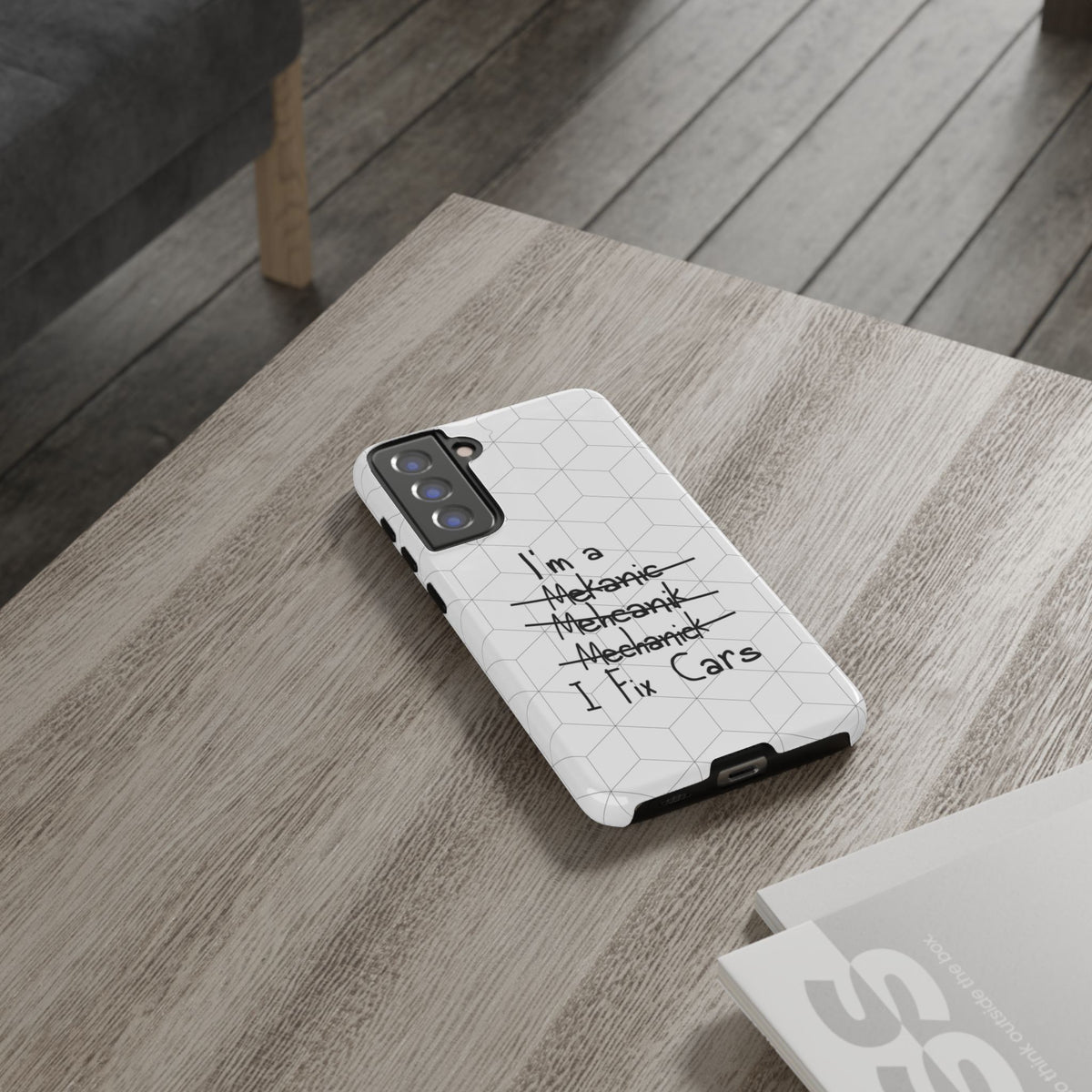 Mechanic I Fix Cars Funny Tough Phone Case | Car Guy Gift