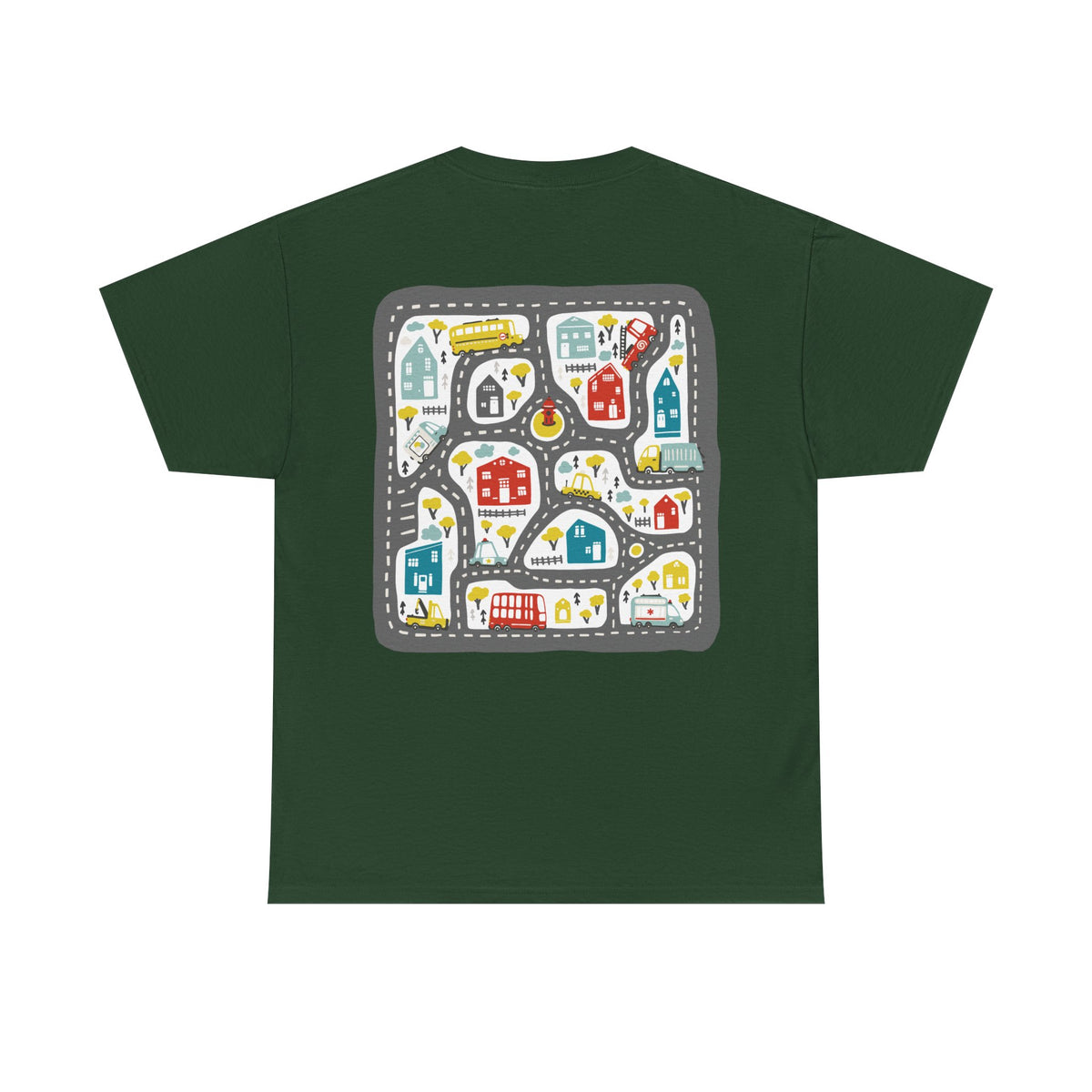 Play Cars on Dad's Back T-Shirt | Funny Dad Car Tee