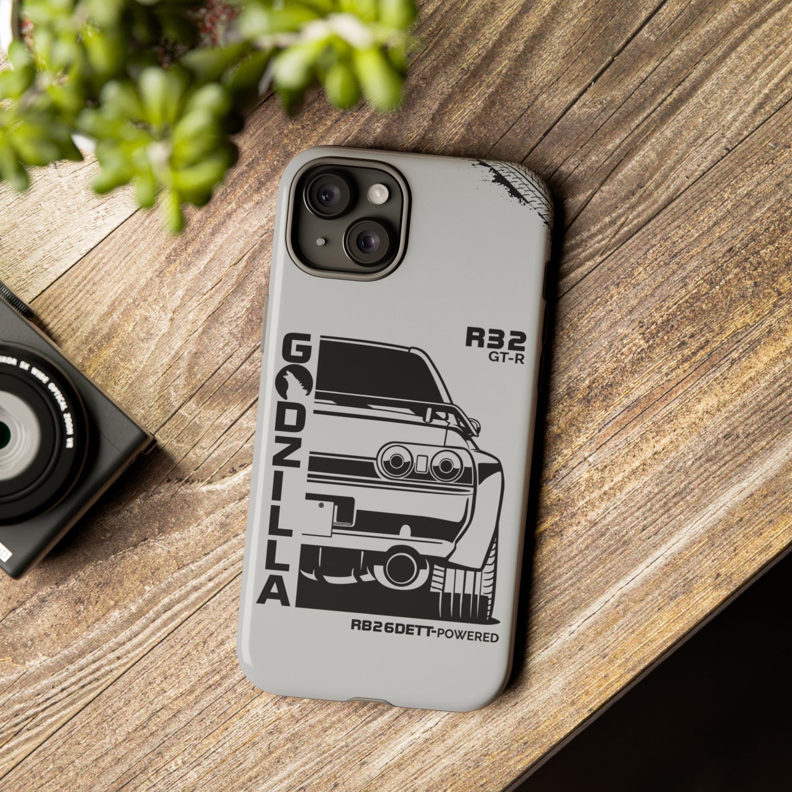 R32 Skyline GTR BNR32 Godzilla Tough Phone Case | JDM Car Gift