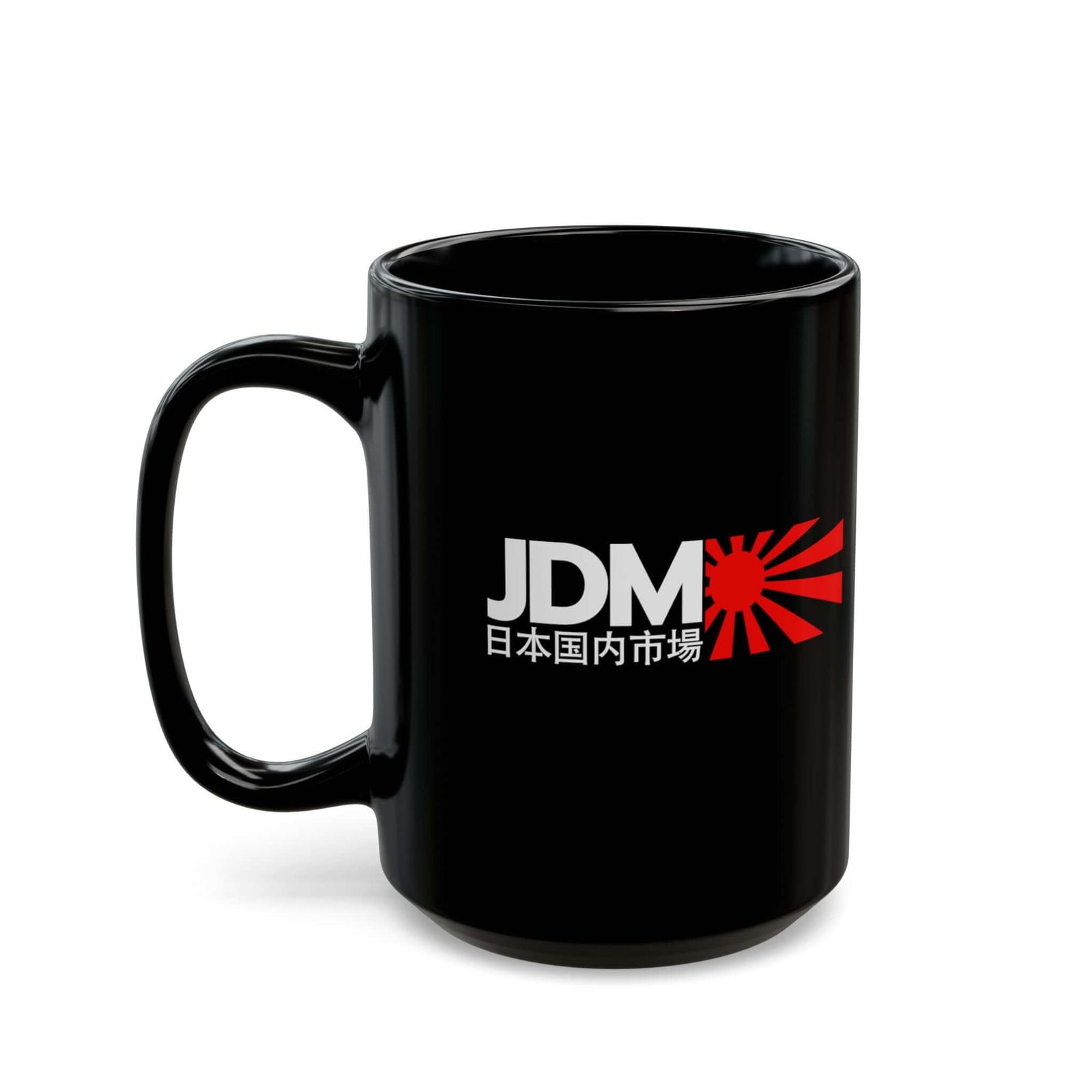 JDM Rising Sun mug lifestyle photo | Car guy coffee mug | 365CarMods