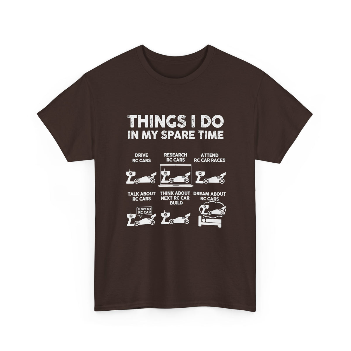 Things I Do In My Spare Time RC Car Racing T-Shirt | RC Car Guy Gift