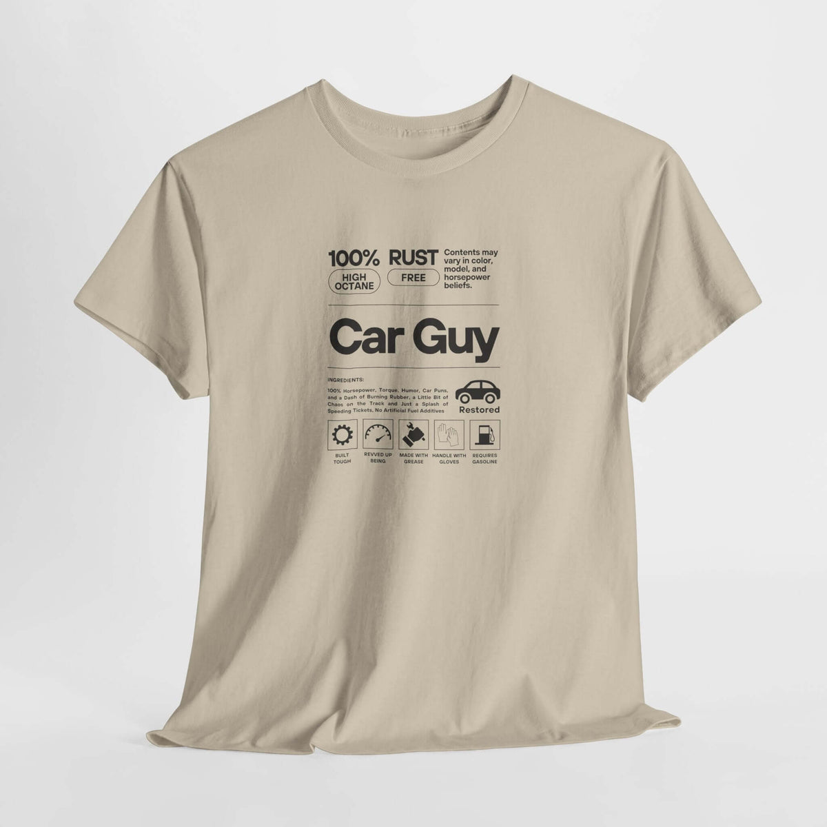 Car Guy Definition T-Shirt - Funny Car Enthusiast Shirt