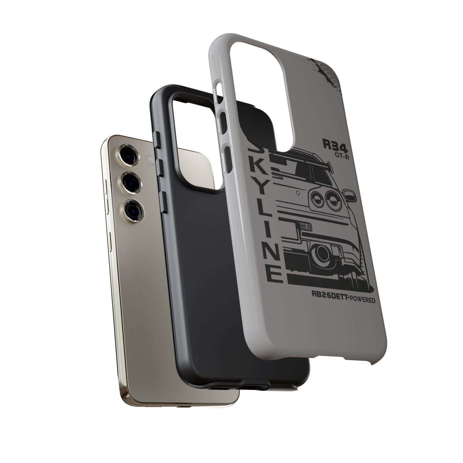 R34 Skyline GTR BNR34 Godzilla Tough Phone Case | JDM Car Gift