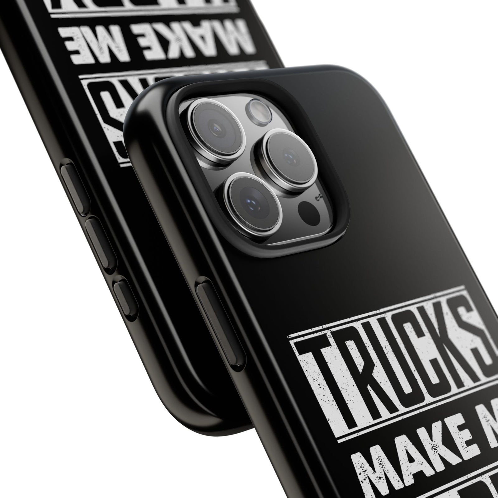 Trucks Make Me Happy Phone Case | Funny Truck Enthusiast Gift