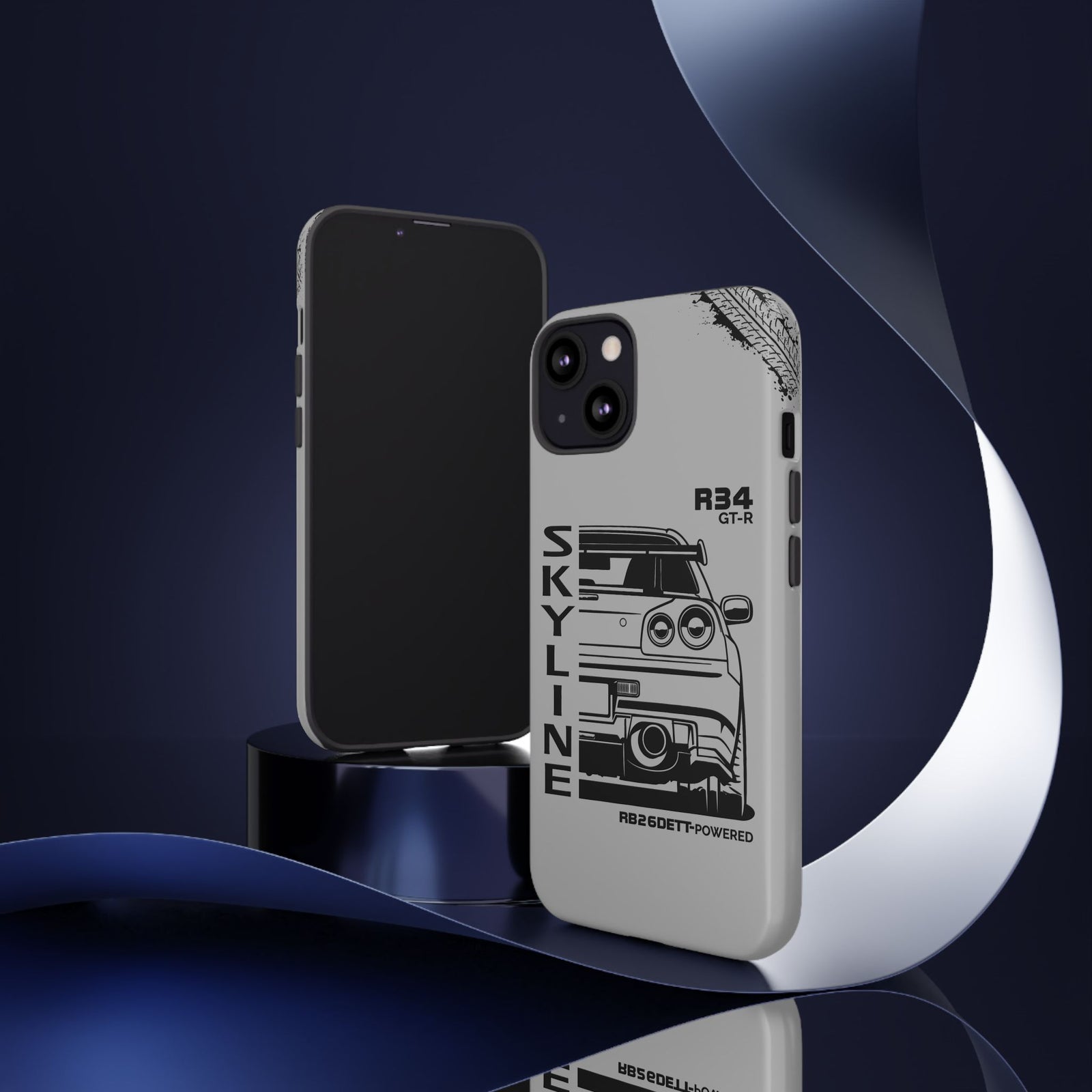 R34 Skyline GTR BNR34 Godzilla Tough Phone Case | JDM Car Gift