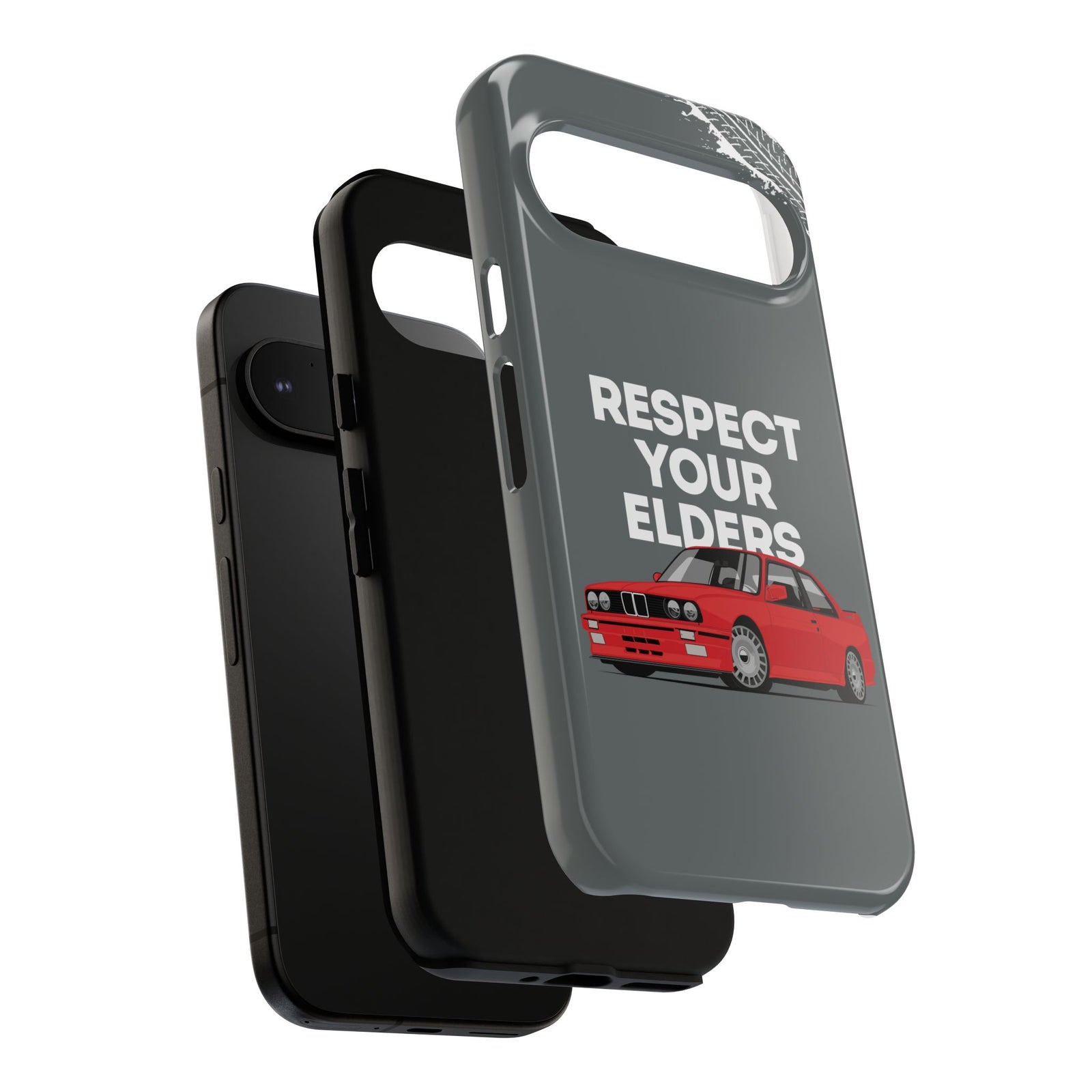 E30 M3 Respect Your Elders Tough Phone Case | Classic Car Guy Gift