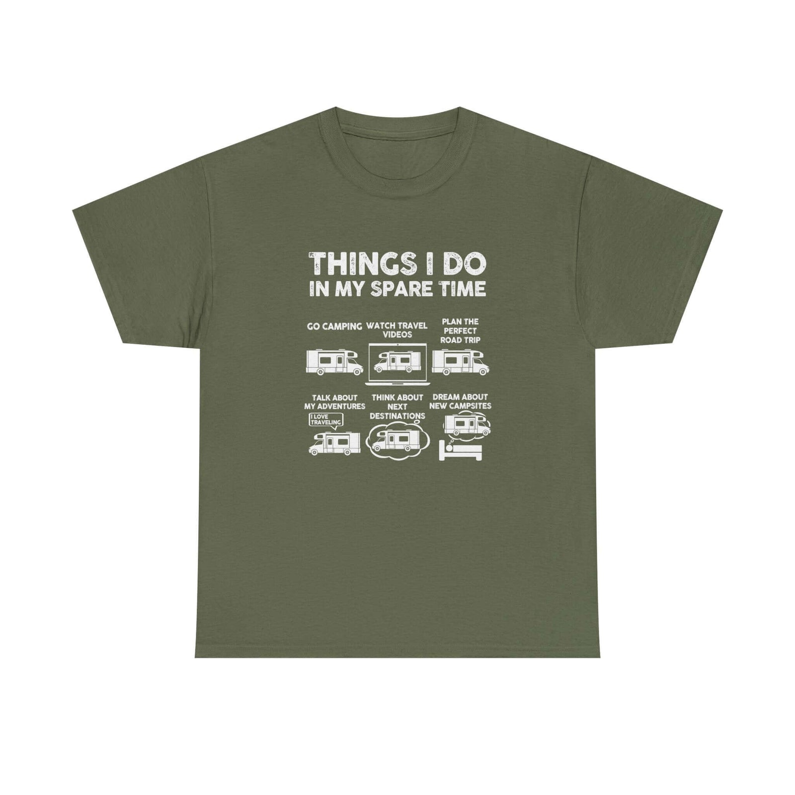 Things I do in my spare time RV shirt - funny outdoor gift