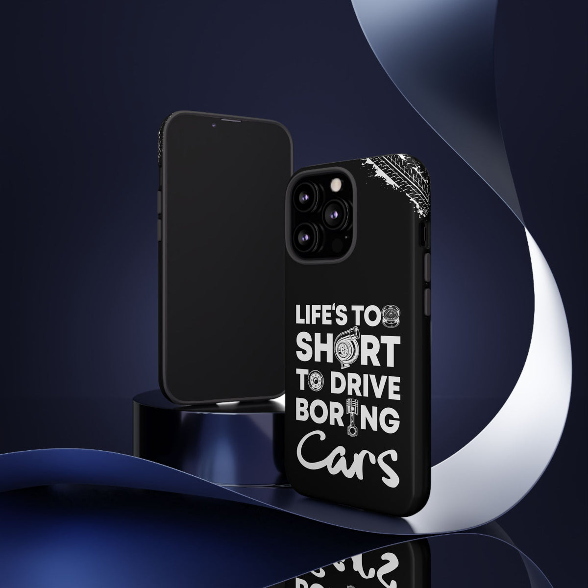 Life is Too Short to Drive Boring Cars Tough Phone Case | Car Gift