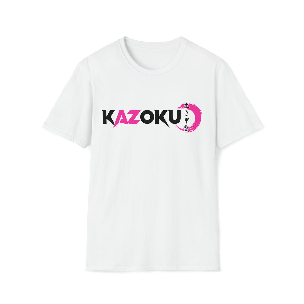 Kazoku Shirt Pink - Design 1