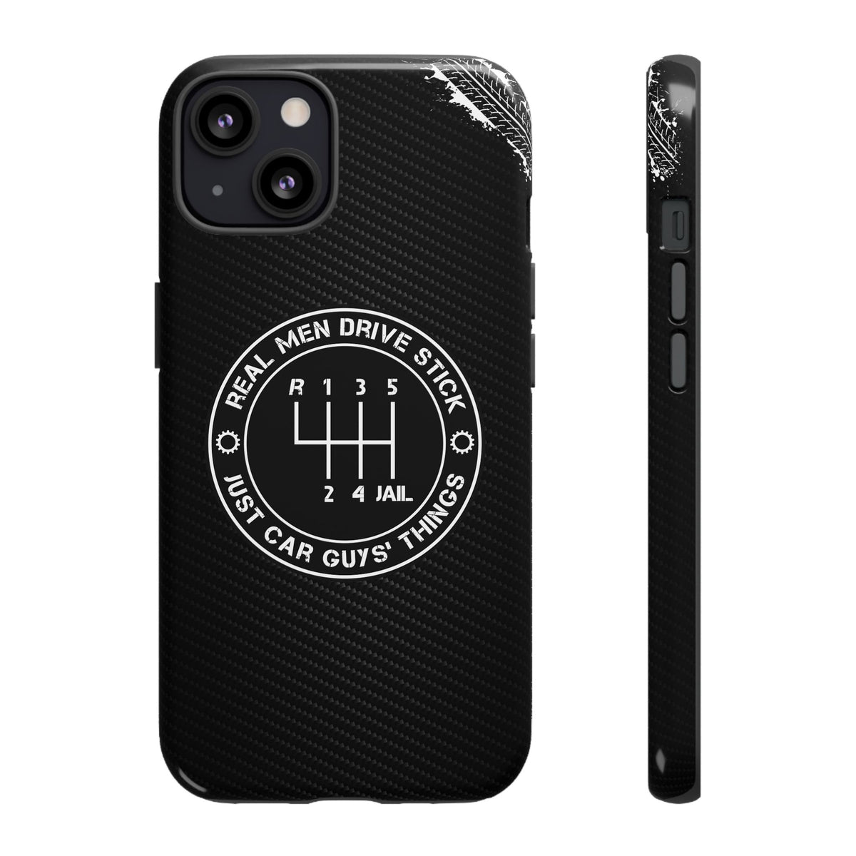 Real Men Drive Stick Manual Transmission Tough Phone Case | Car Guy Gift