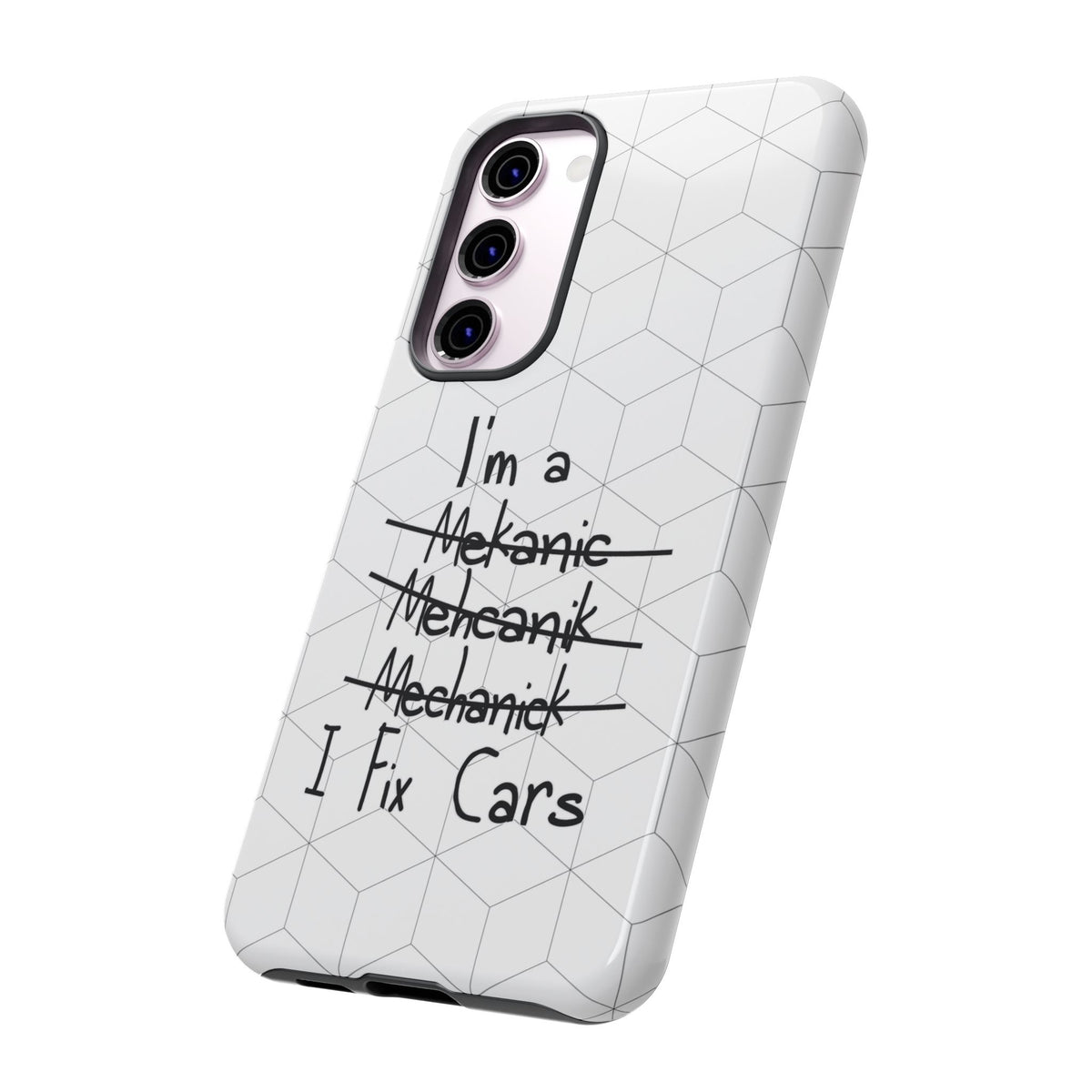 Mechanic I Fix Cars Funny Tough Phone Case | Car Guy Gift