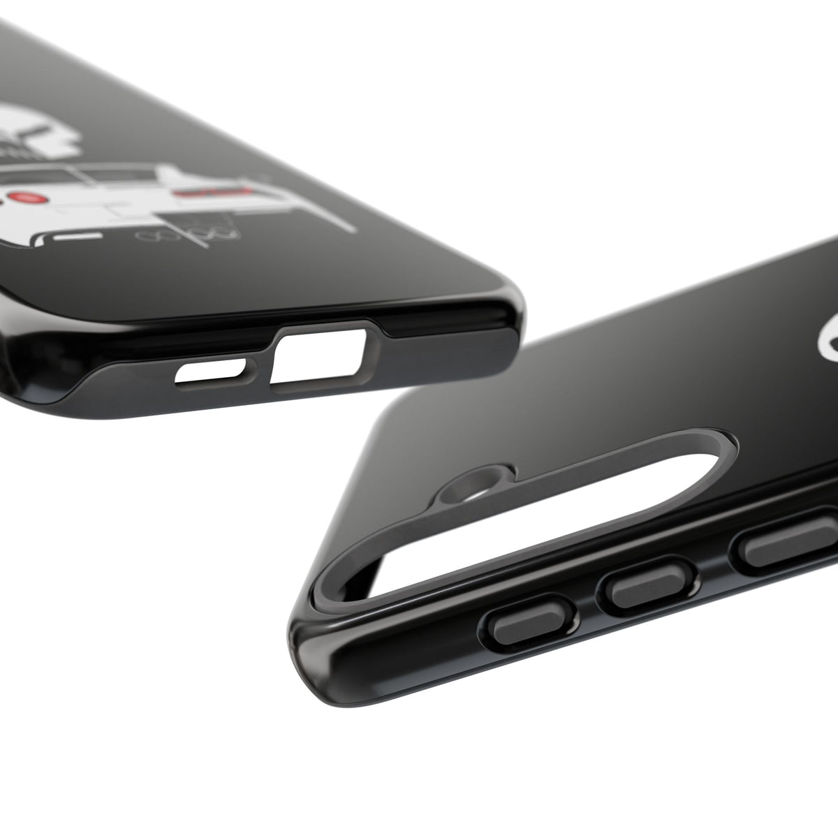 Corvette Punisher Skull Tough Phone Case | Muscle Car Guy Gift