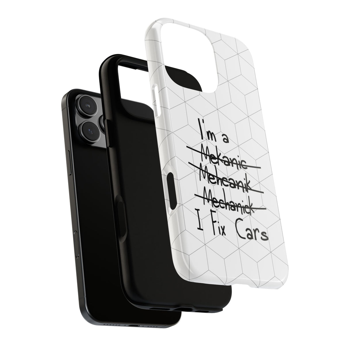 Mechanic I Fix Cars Funny Tough Phone Case | Car Guy Gift