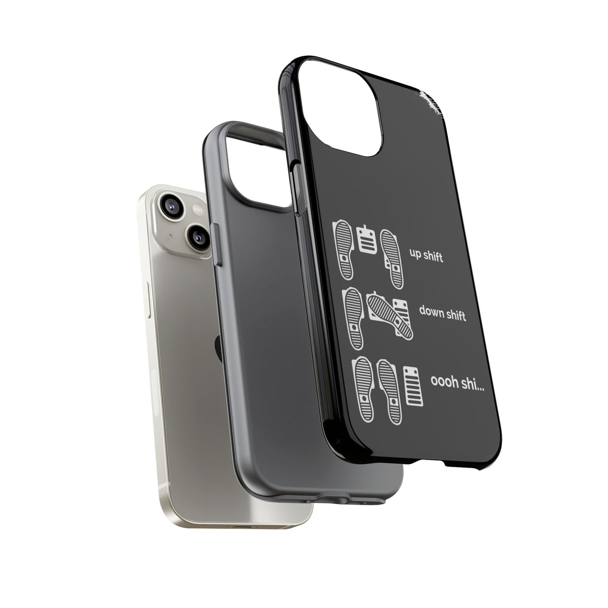 Heel Toe Rev Match Phone Case | Manual Car Guy Gift