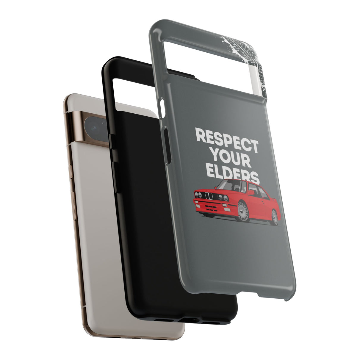E30 M3 Respect Your Elders Tough Phone Case | Classic Car Guy Gift