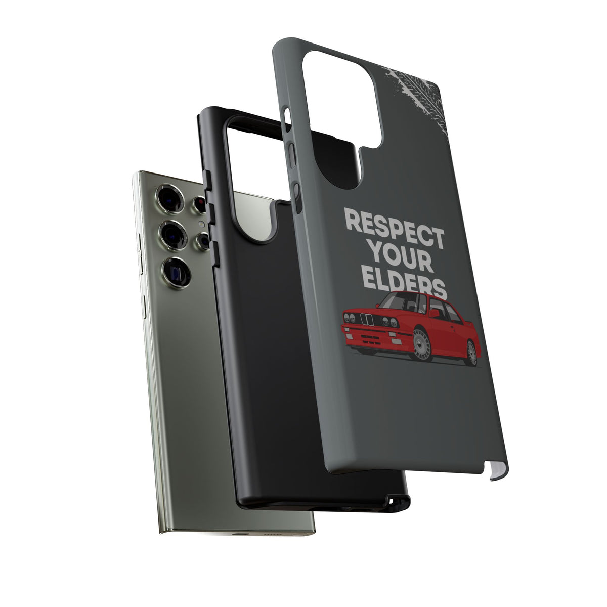 E30 M3 Respect Your Elders Tough Phone Case | Classic Car Guy Gift