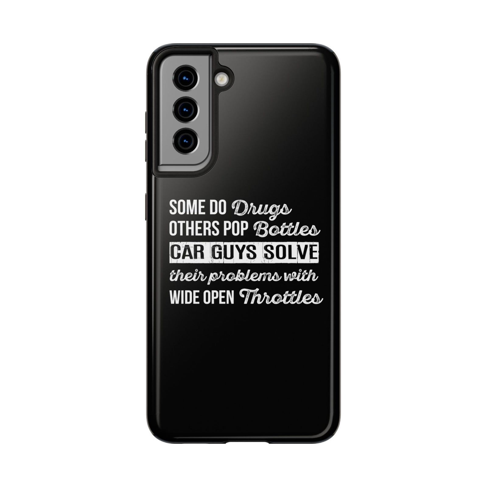 Car Guys Problems Funny Tough Car Phone Case | Car Enthusiast Gift