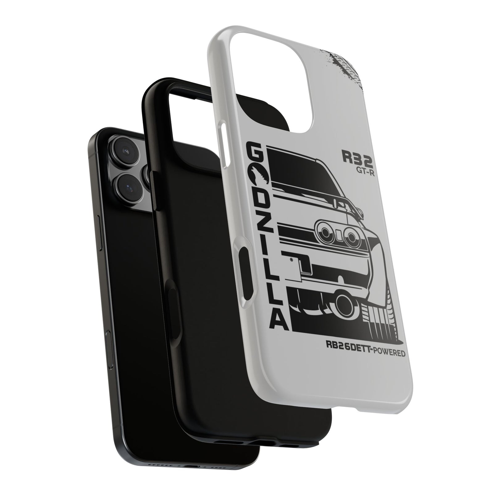 R32 Skyline GTR BNR32 Godzilla Tough Phone Case | JDM Car Gift