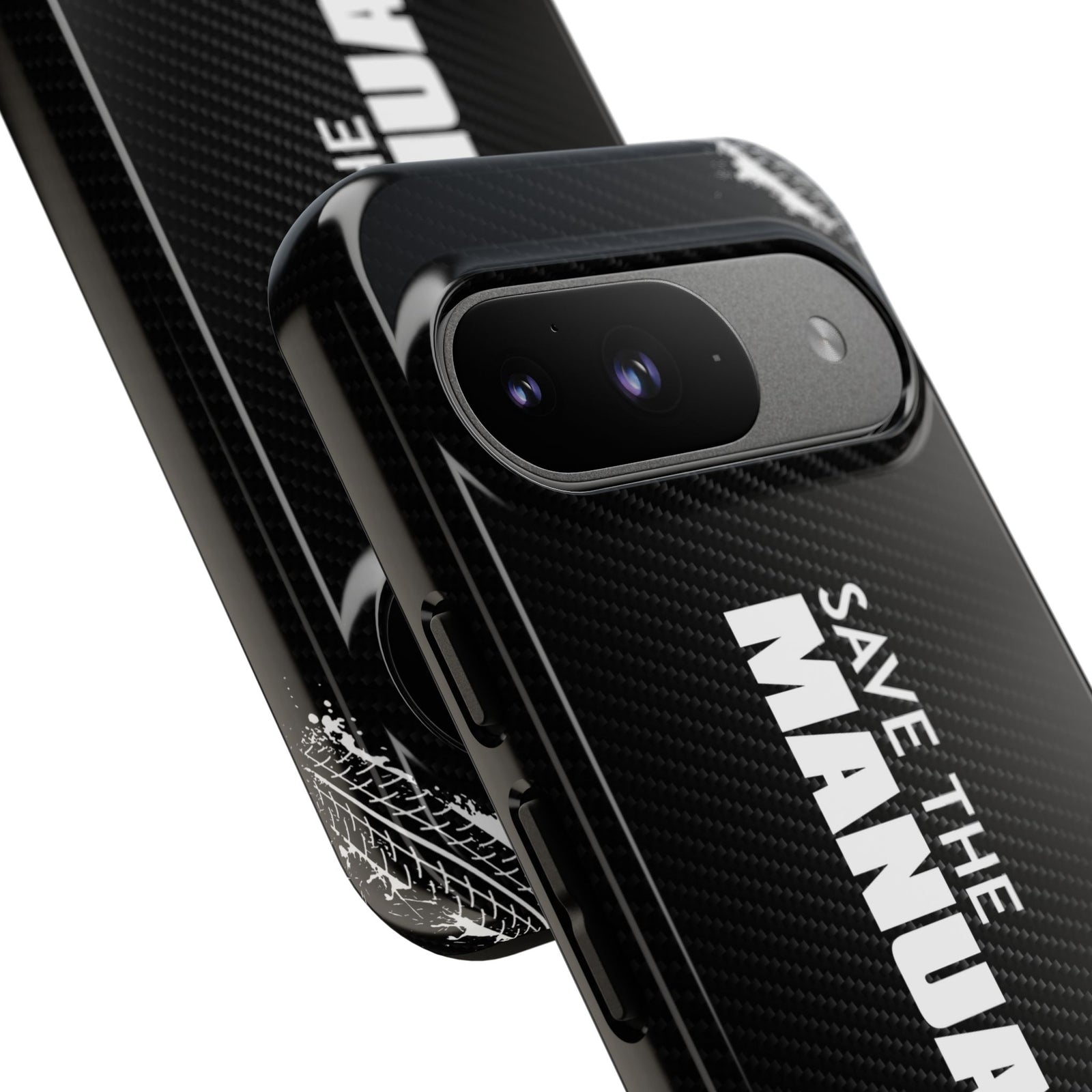Save The Manuals Tough Phone Case | Manual Transmission Car Guy Gift