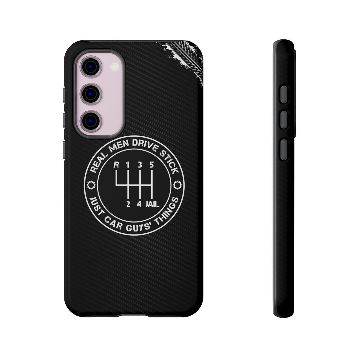 Real Men Drive Stick Manual Transmission Tough Phone Case | Car Guy Gift