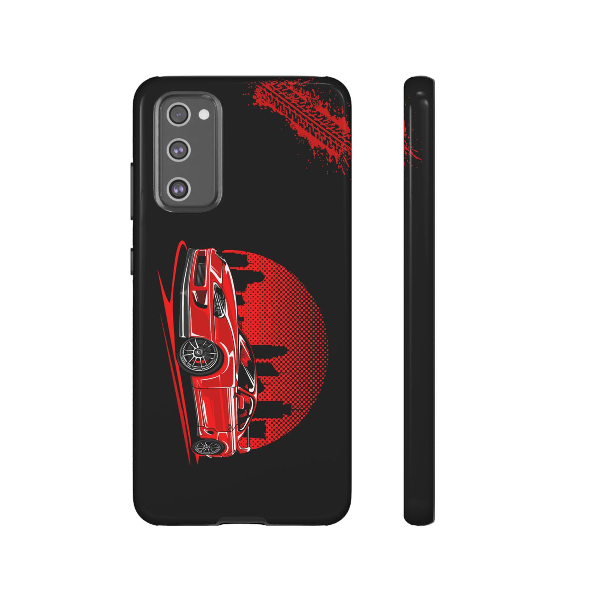 MKIV A80 Supra 2JZ Red City Tough Phone Case | JDM Car Guy Gift