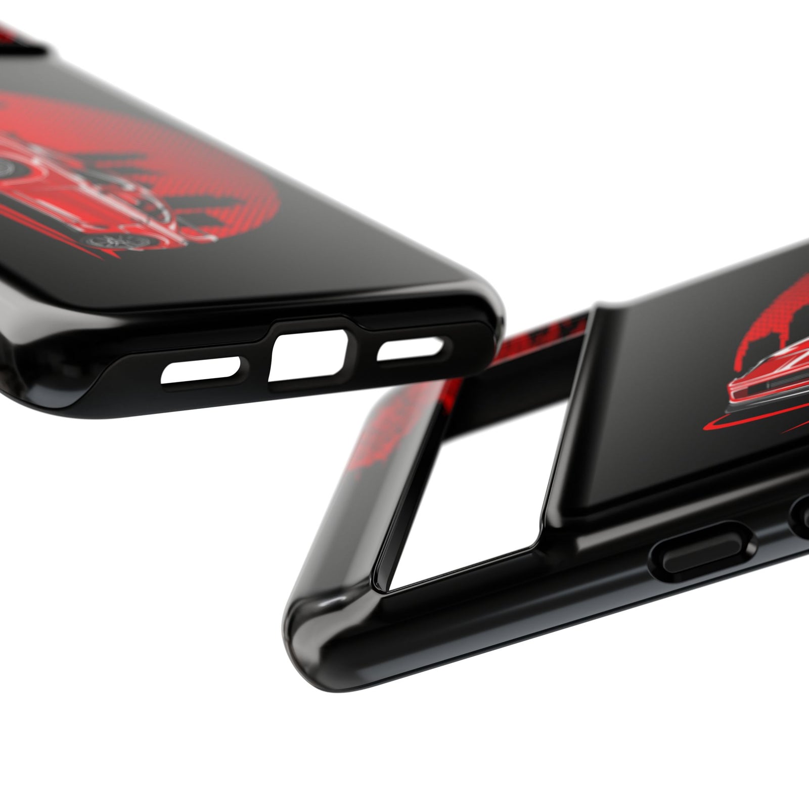 MKIV A80 Supra 2JZ Red City Tough Phone Case | JDM Car Guy Gift