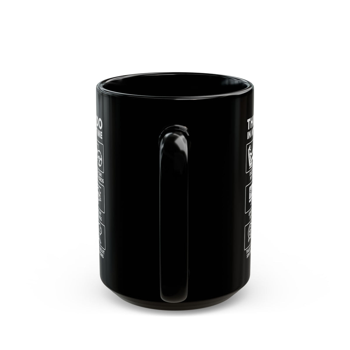 Sim Racing Things I Do In My Spare Time Mug mug design - petrolhead gift