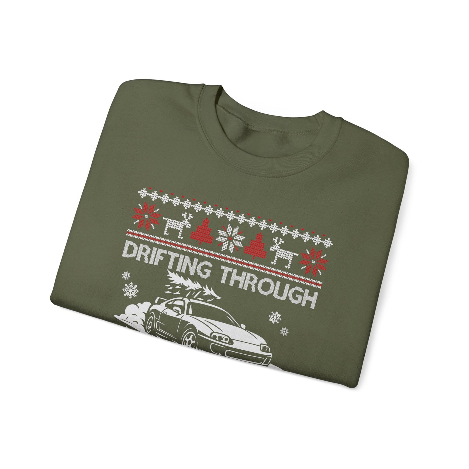 Christmas Drifting JDM Legend Crewneck Sweatshirt