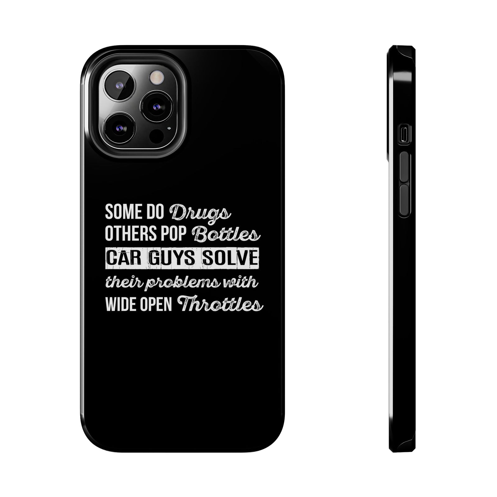 Car Guys Problems Funny Tough Car Phone Case | Car Enthusiast Gift