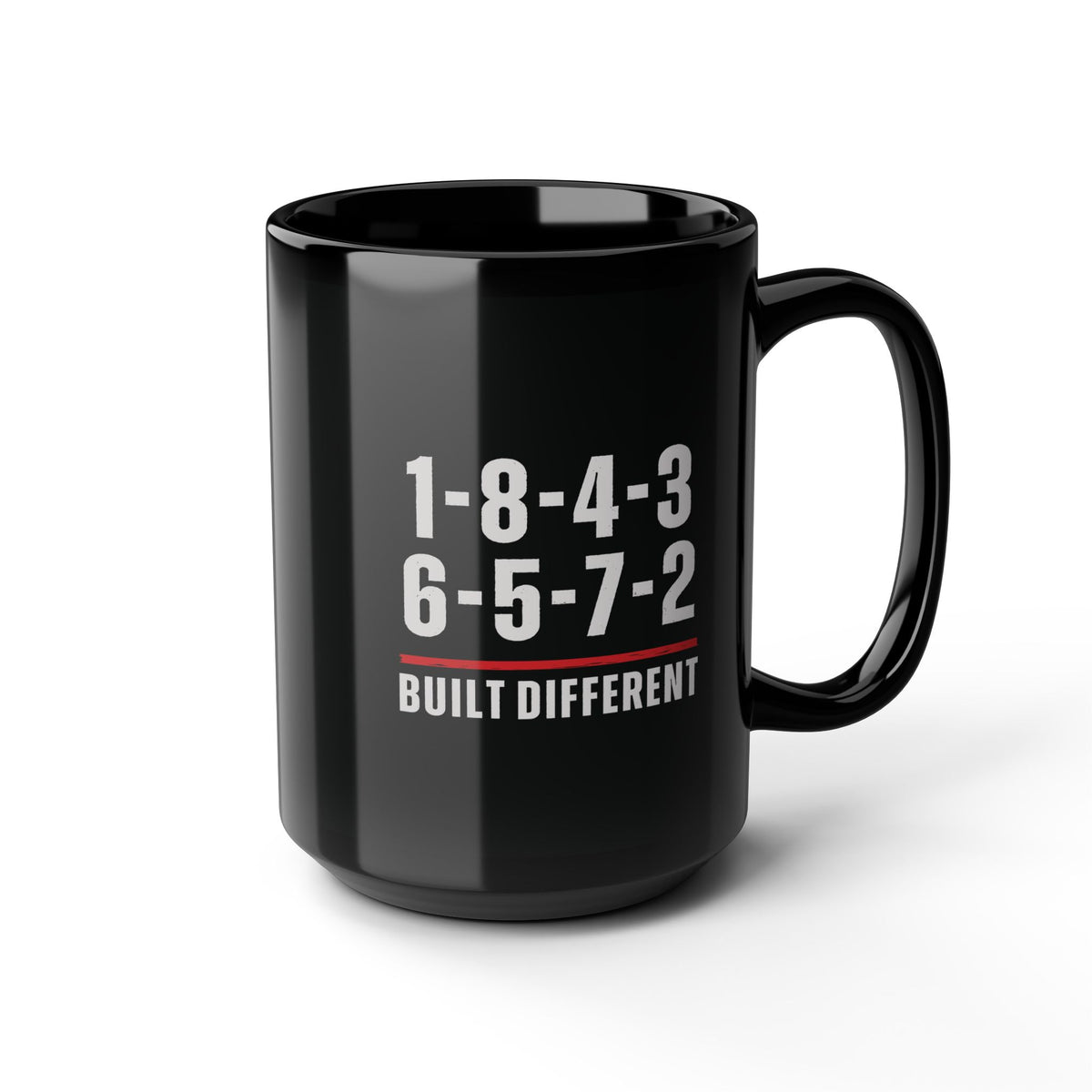 Built Different V8 Firing Order Mug coffee mug - funny car guy gift