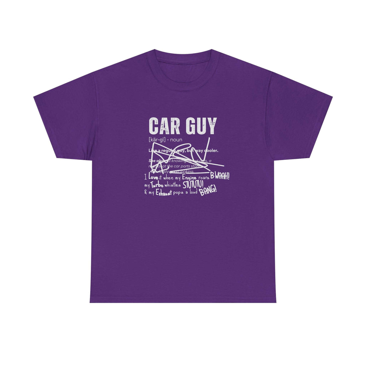 Car guy definition shirt - funny gift for car lovers and petrolheads
