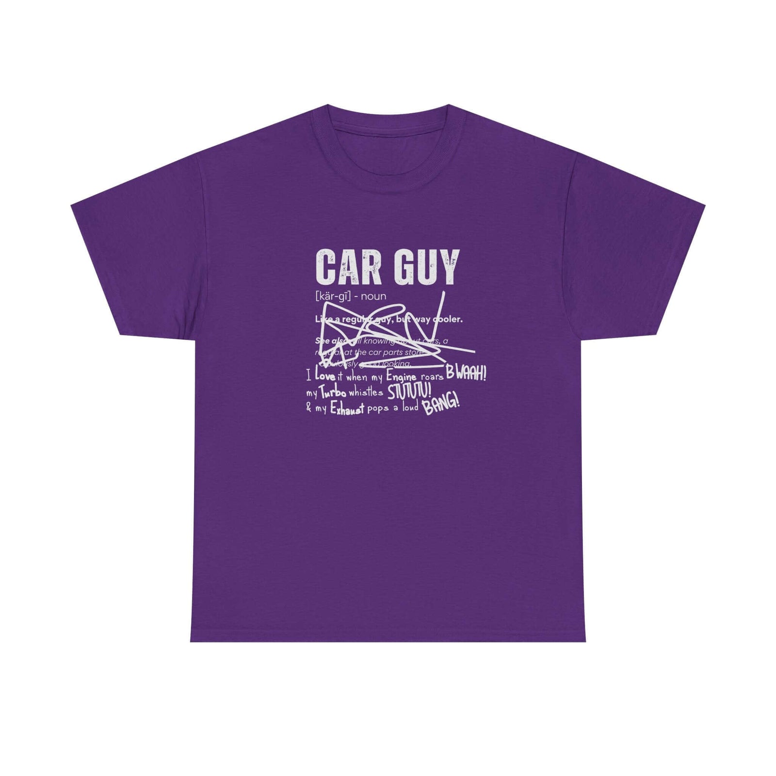 Car guy definition shirt - funny gift for car lovers and petrolheads