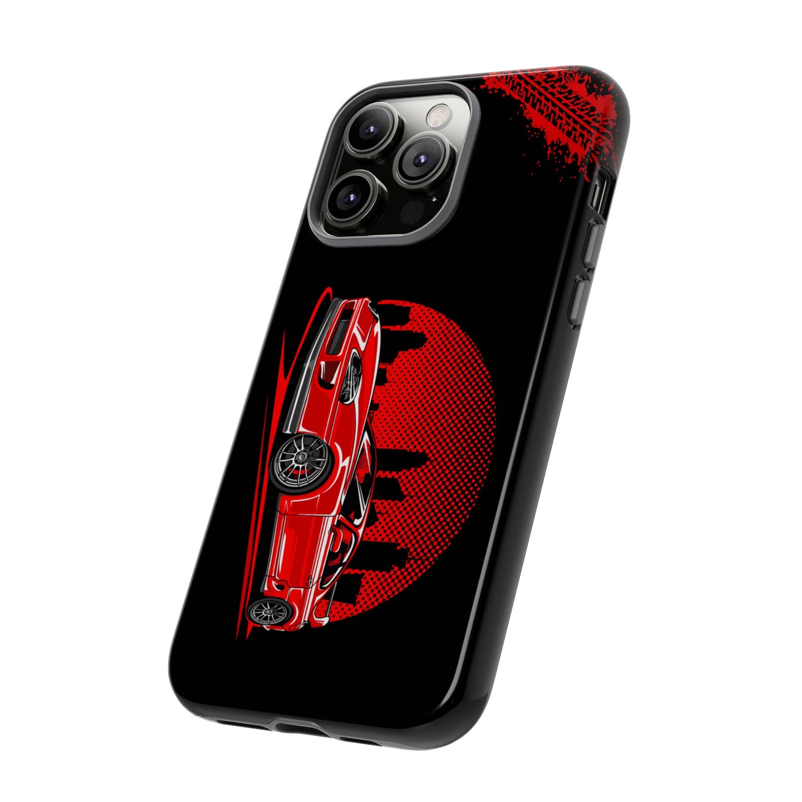 MKIV A80 Supra 2JZ Red City Tough Phone Case | JDM Car Guy Gift