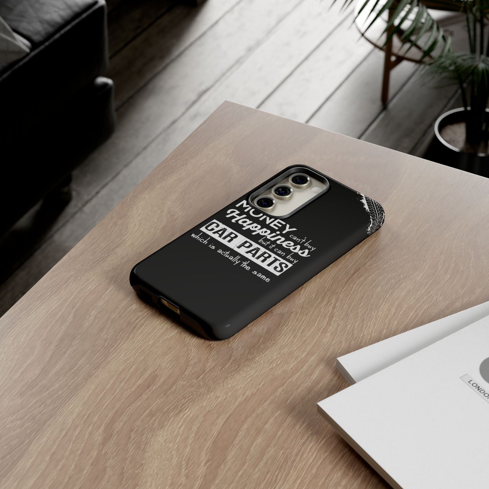 More Car Parts Equals Happiness Tough Phone Case | Car Enthusiast Gift
