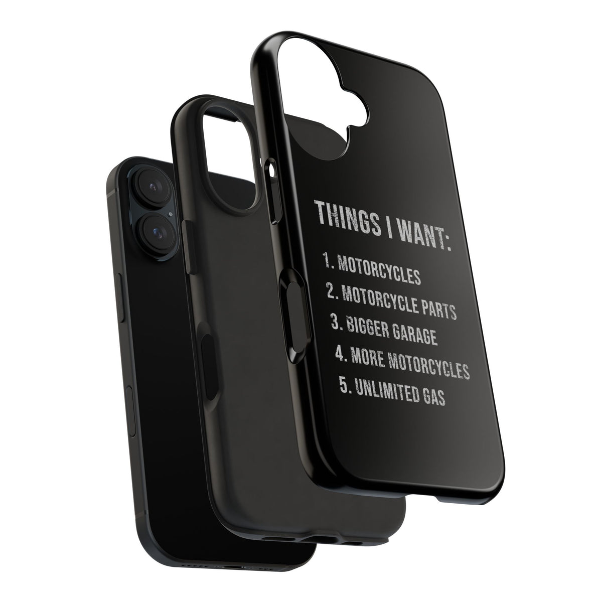 Things I Want: Motorcycles Phone Case | Biker Gift