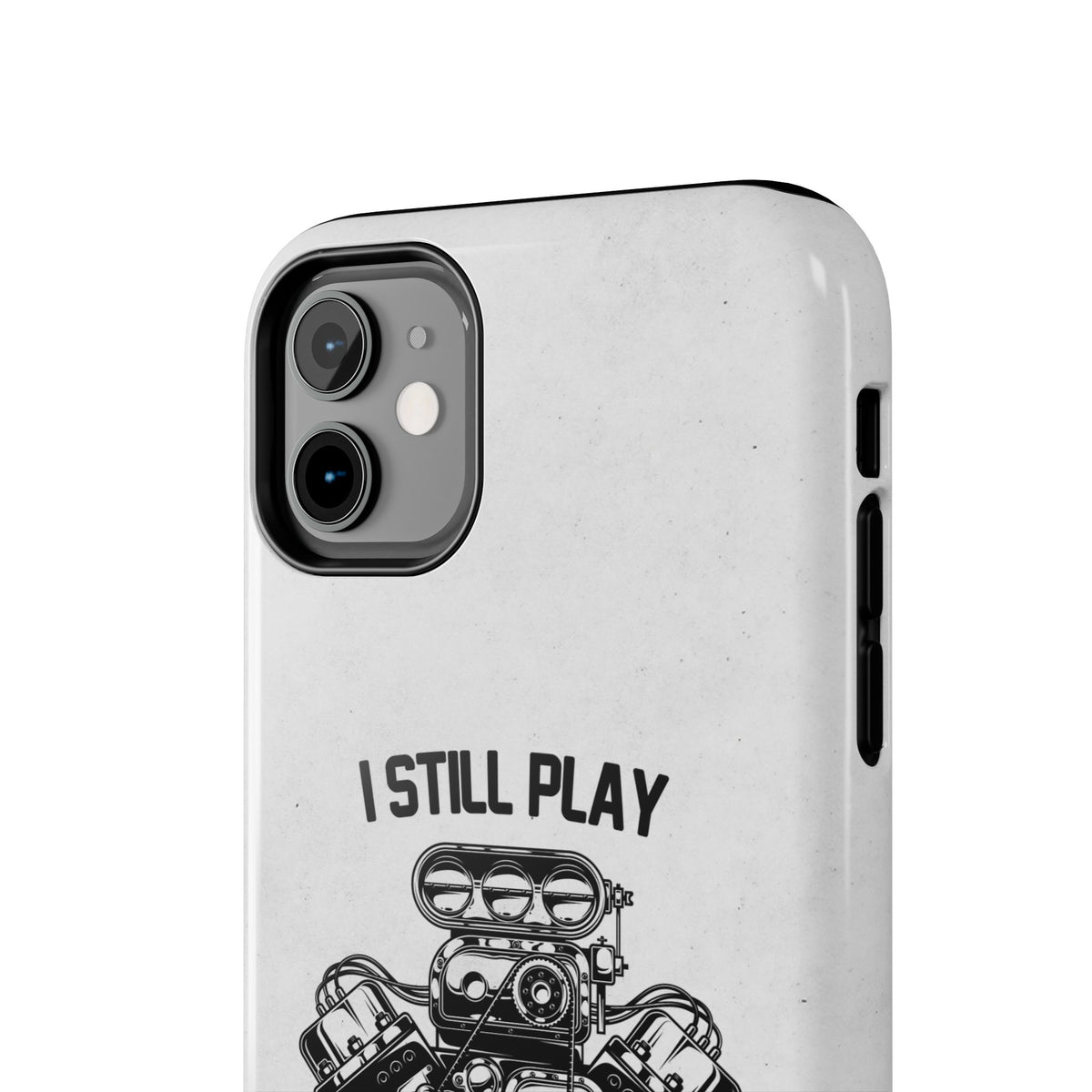 I Still Play with Blocks Engine Swap Tough Phone Case | Car Mechanic Gift
