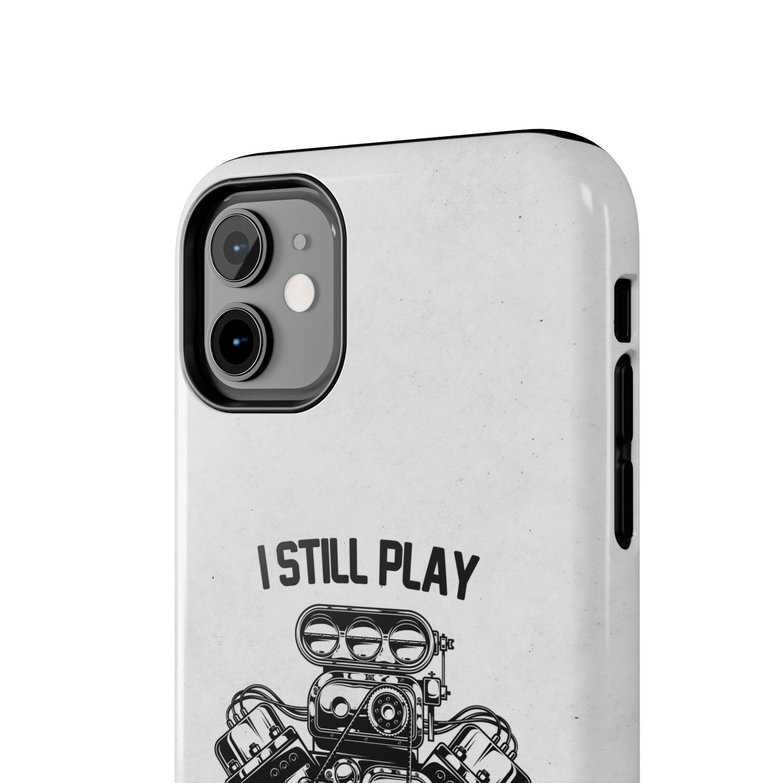 I Still Play with Blocks Engine Swap Tough Phone Case | Car Mechanic Gift