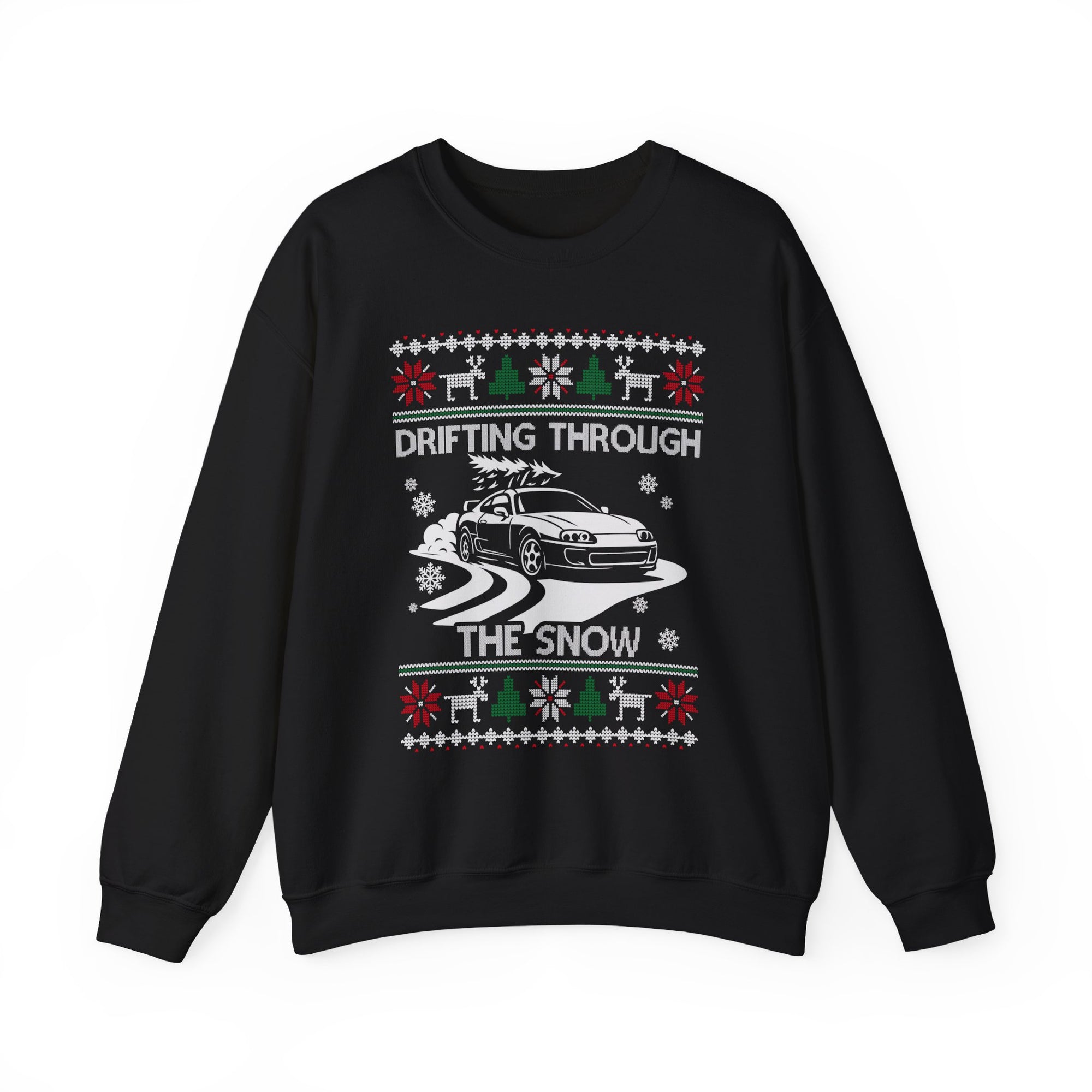 Christmas Drifting JDM Legend Crewneck Sweatshirt
