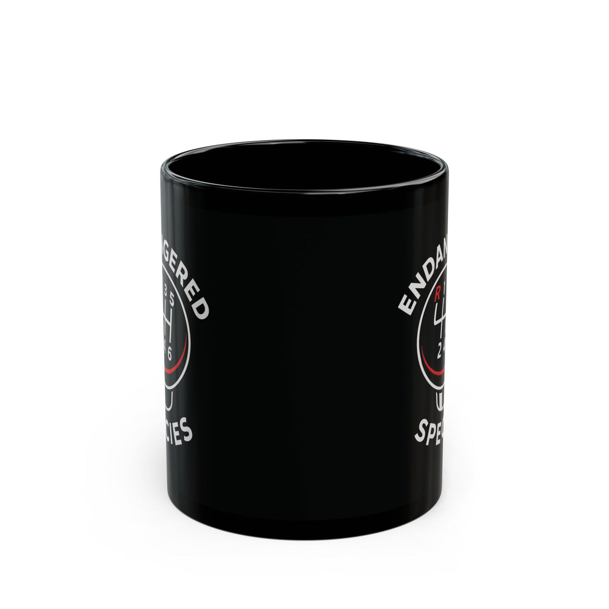 Endangered Species Stick Shift Mug mug - car enthusiast gift