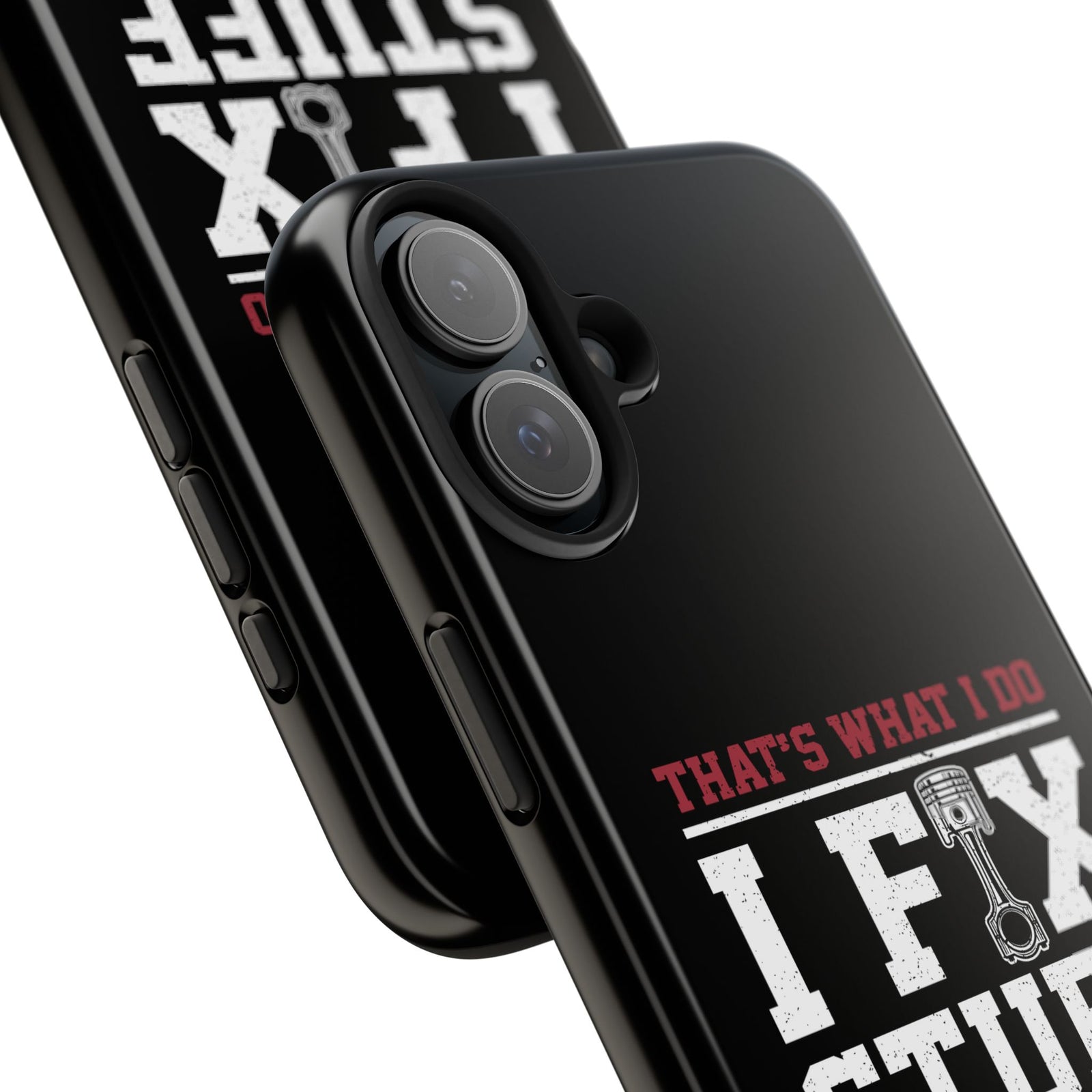 I Fix Stuff and I Know Things Phone Case | Mechanic & Handyman Gift