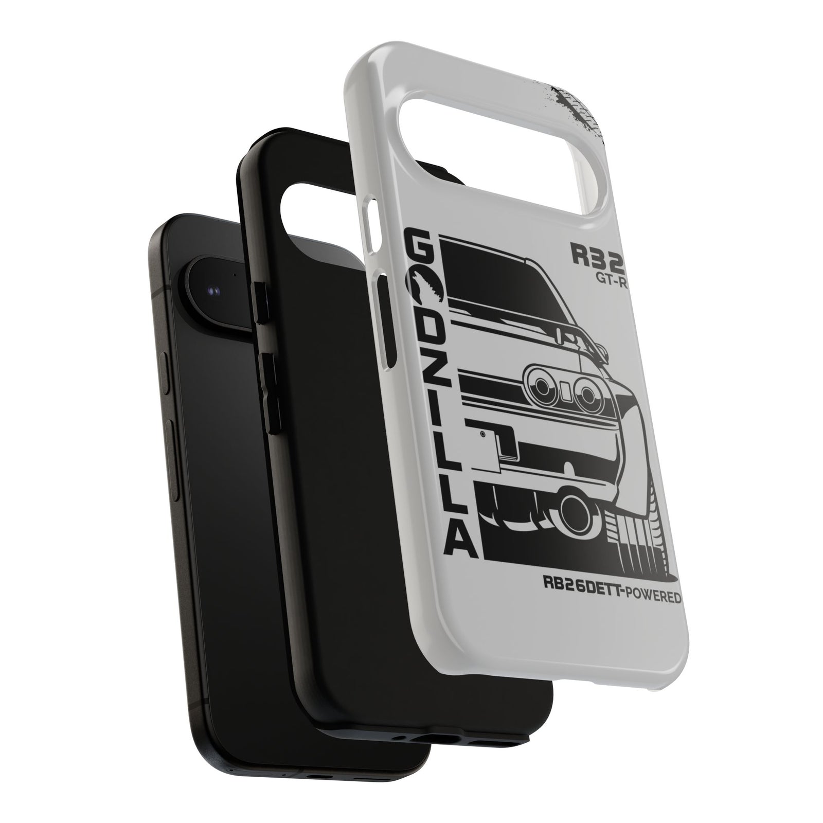 R32 Skyline GTR BNR32 Godzilla Tough Phone Case | JDM Car Gift