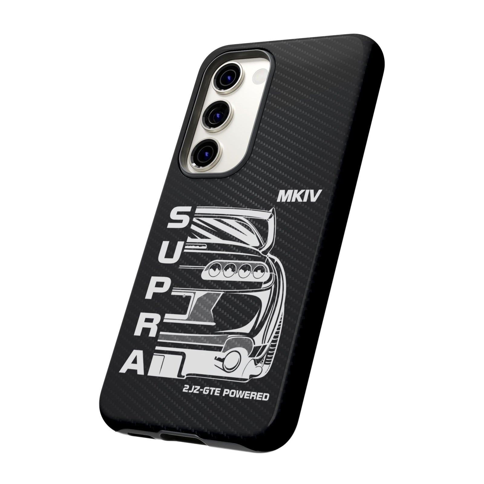 JDM Back View Tough Phone Case - Samsung Galaxy S23, glossy, side view