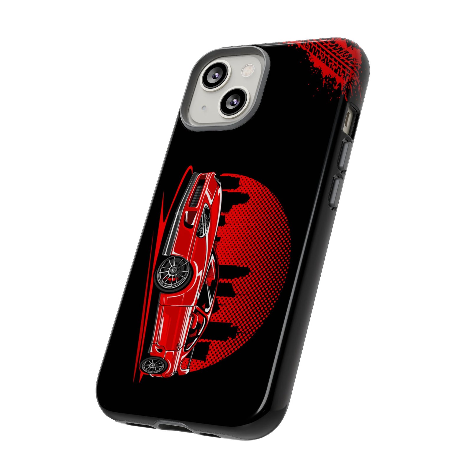MKIV A80 Supra 2JZ Red City Tough Phone Case | JDM Car Guy Gift