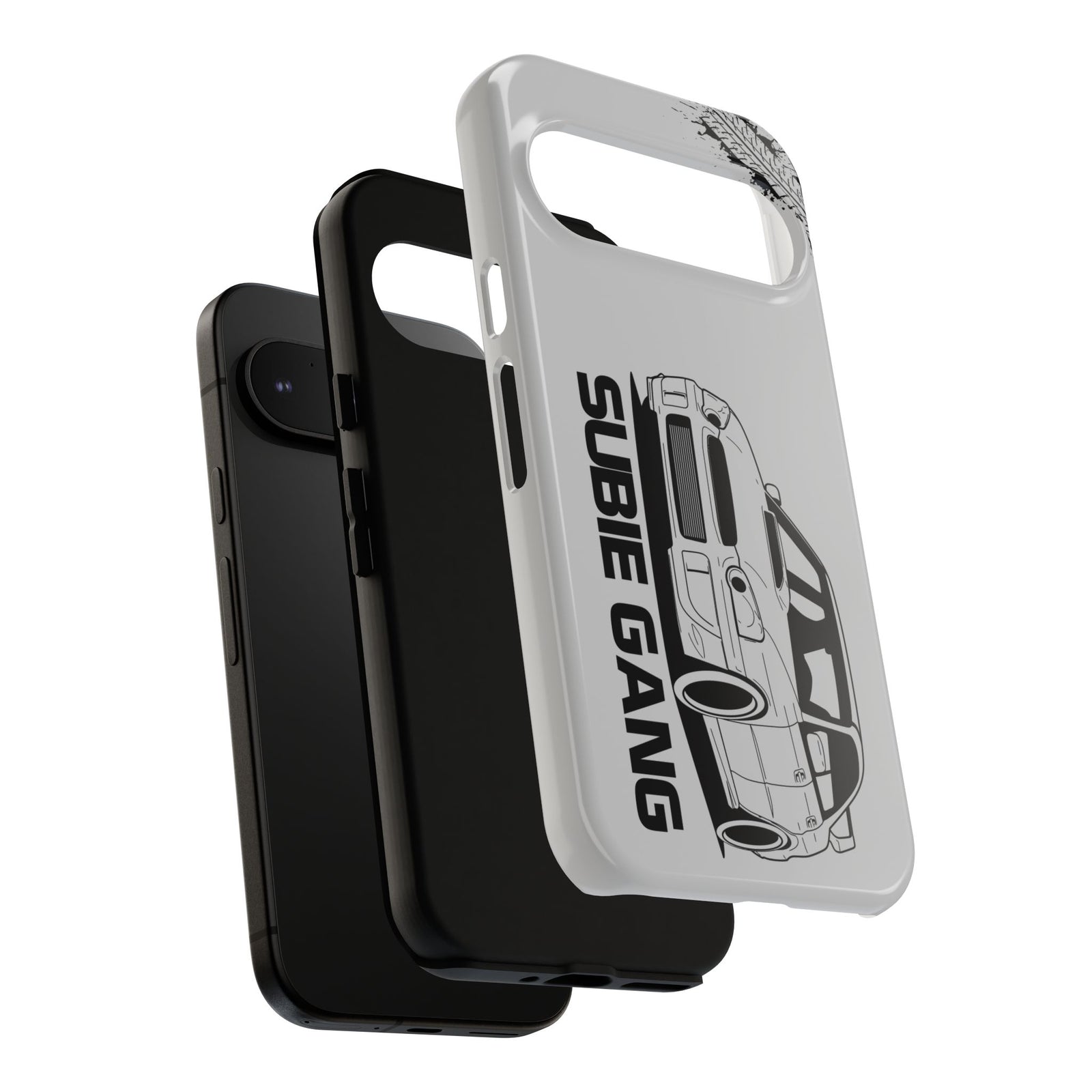 JDM Gang Tough Phone Case - Google Pixel 9, glossy, dual-layer protection